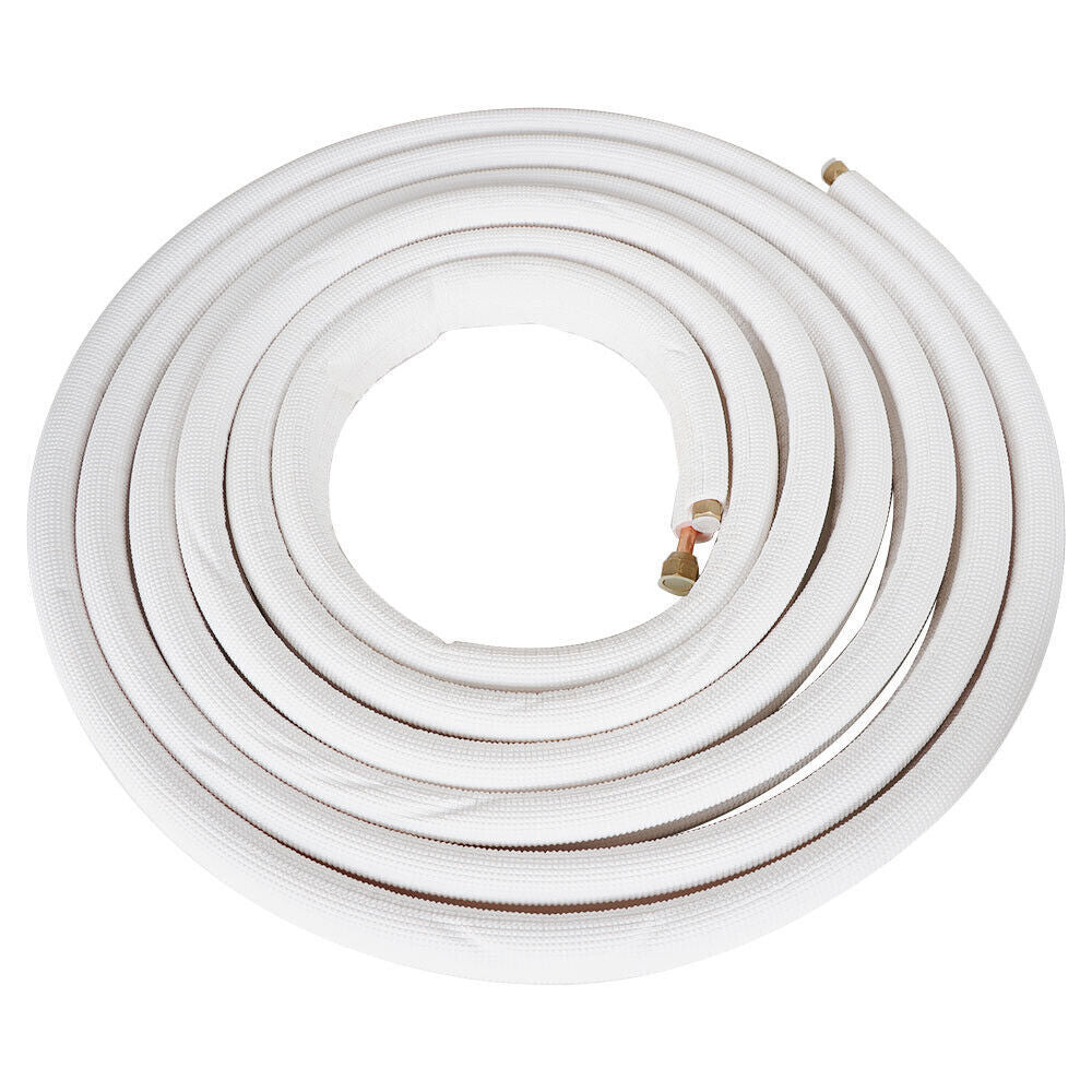 25 Feet Install Kit Fit For Mini Split Heat Pump Systems 1/4" - 3/8" Dia. New