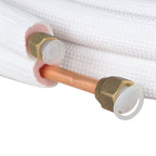 25 Feet Install Kit Fit For Mini Split Heat Pump Systems 1/4" - 3/8" Dia. New