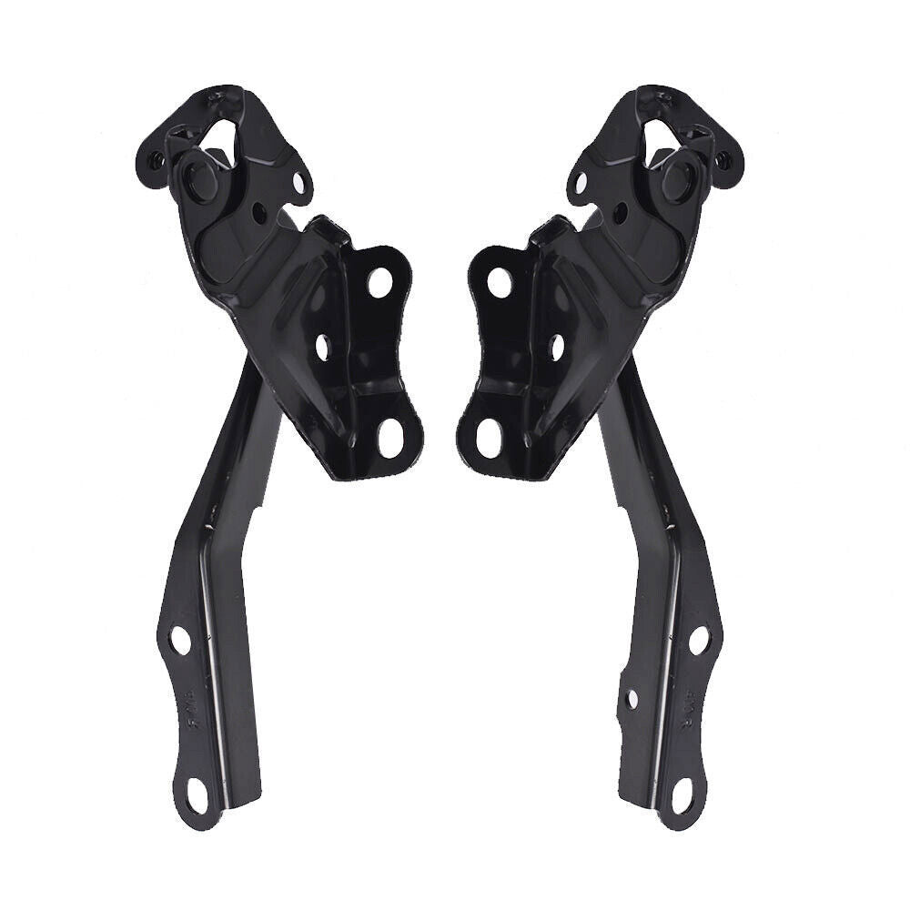 Front Hood Hinge Bracket Left+Right Side For 2008-2013 Highlander Black