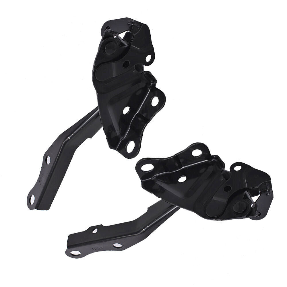 Front Hood Hinge Bracket Left+Right Side For 2008-2013 Highlander Black