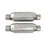 2Pcs 2.5" Inlet & Outlet Catalytic Converter For Ford F150 4.6L 5.4L V8