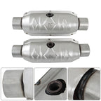 2Pcs 2.5" Inlet & Outlet Catalytic Converter For Ford F150 4.6L 5.4L V8