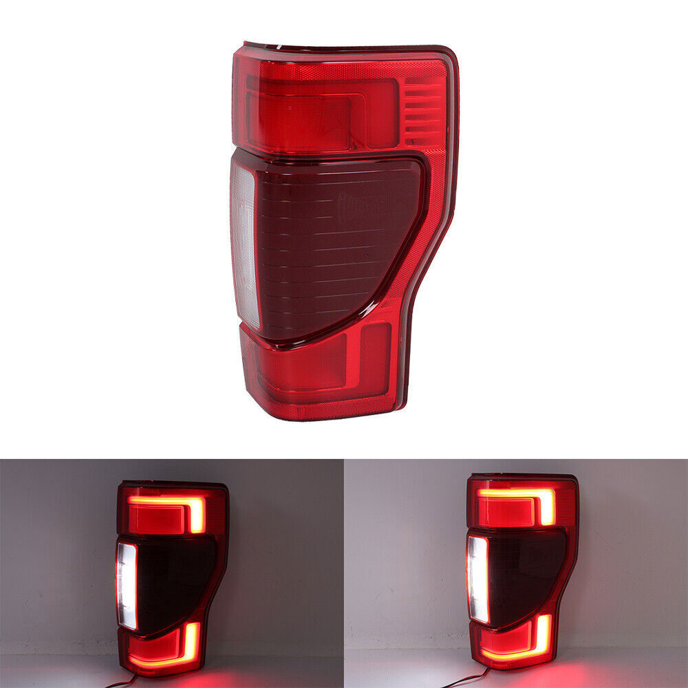 Rear Right Side Tail Light For 2020-22 Ford F250 F-350 w/ Blind Spot LED
