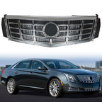 Front Bumper Upper Grill For 2013-2015 Cadillac XTS Center Chrome＆Black