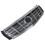 Front Bumper Upper Grill For 2013-2015 Cadillac XTS Center Chrome＆Black