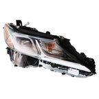 Right Side Headlight For 2018-2022 Toyota Camry L LE SE Black Clear Lens