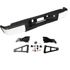 Rear Side Step Bumper For 2007-13 Chevy Silverado/GMC Sierra 1500 Steel