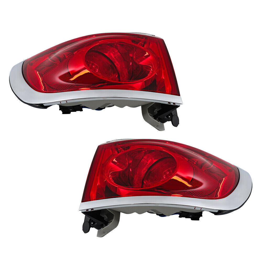 Tail Lights For 2008-2012 Buick Enclave Halogen Outer Left+Right Pair