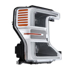 Right Full LED Headlight For 2020-2022 Ford F250 SuperDuty Chrome Trim