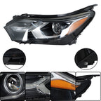 Driver Headlight For 2018-2021 Chevy Equinox LT HID/Xenon LED DRL Clear