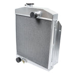 4 Row Silver Aluminum Radiator For 1961-1971 International Scout 2.5L MT