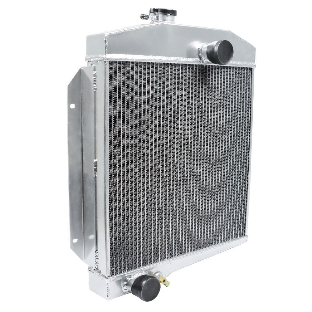4 Row Silver Aluminum Radiator For 1961-1971 International Scout 2.5L MT