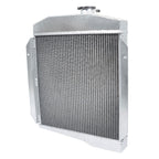 4 Row Silver Aluminum Radiator For 1961-1971 International Scout 2.5L MT