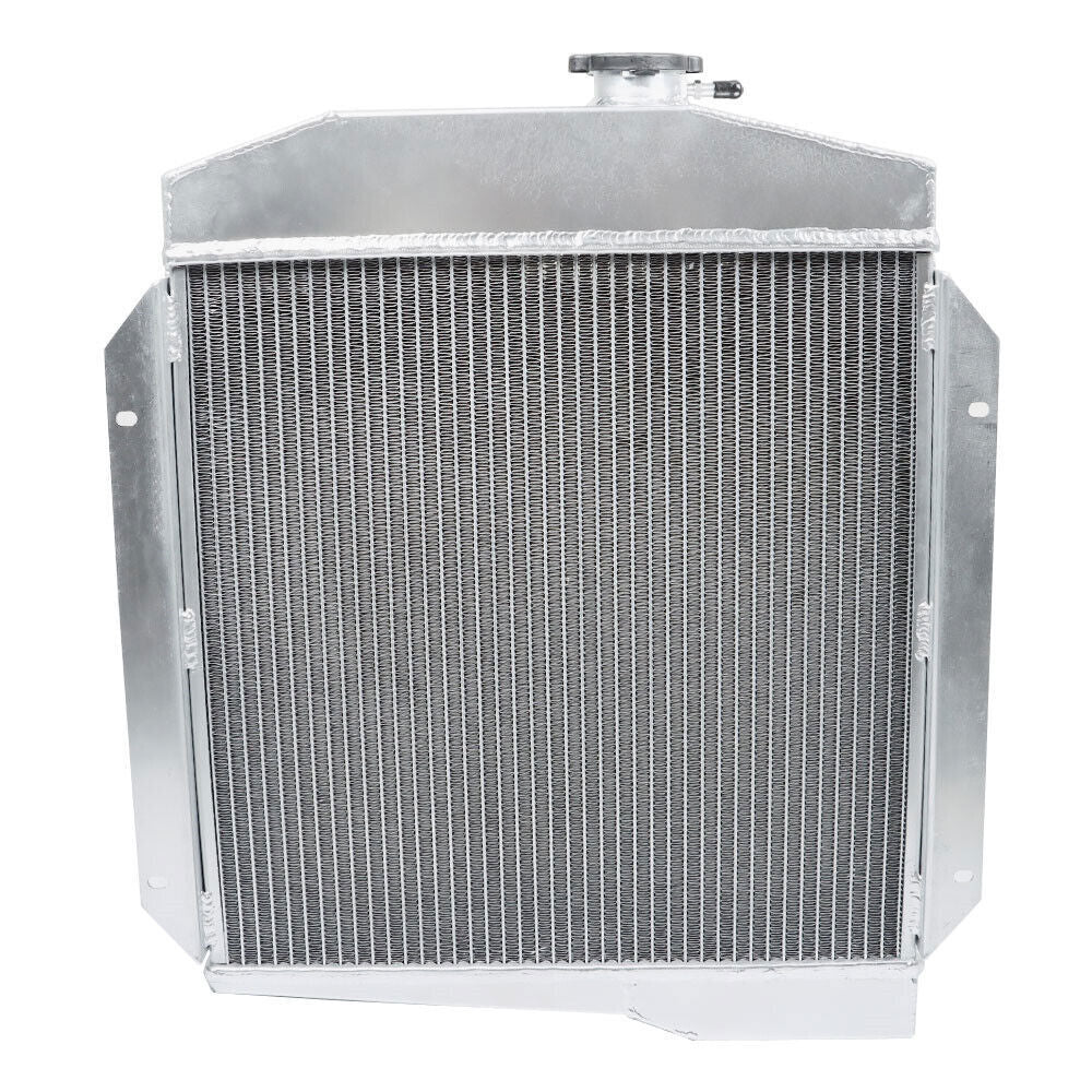 4 Row Silver Aluminum Radiator For 1961-1971 International Scout 2.5L MT