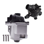 Electric Engine Water Pump W/ Thermostat For BMW 740i X3 X5 X6