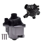 Electric Engine Water Pump W/ Thermostat For BMW 740i X3 X5 X6