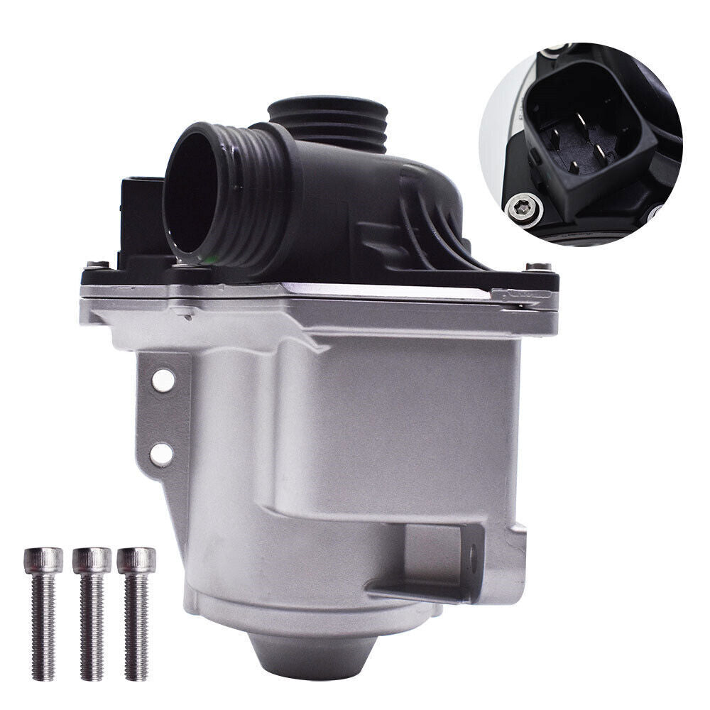 Electric Engine Water Pump W/ Thermostat For BMW 740i X3 X5 X6