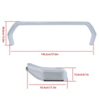 Front Bumper Grille Trim Molding Surround For 22-24 Toyota Tundra Chrome