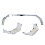 Front Bumper Grille Trim Molding Surround For 22-24 Toyota Tundra Chrome
