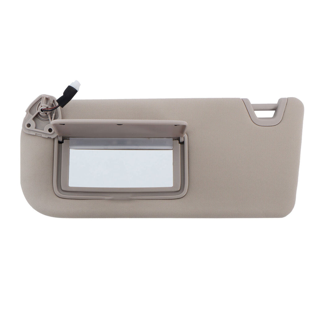 Sun Visor Left Driver Beige For 2019-24 Nissan Altima 964016CA3C W/Light