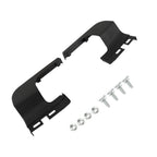 1 Pair Rear Bumper End Cap Step Pad For 17-22 Ford F250 F350 Super Duty