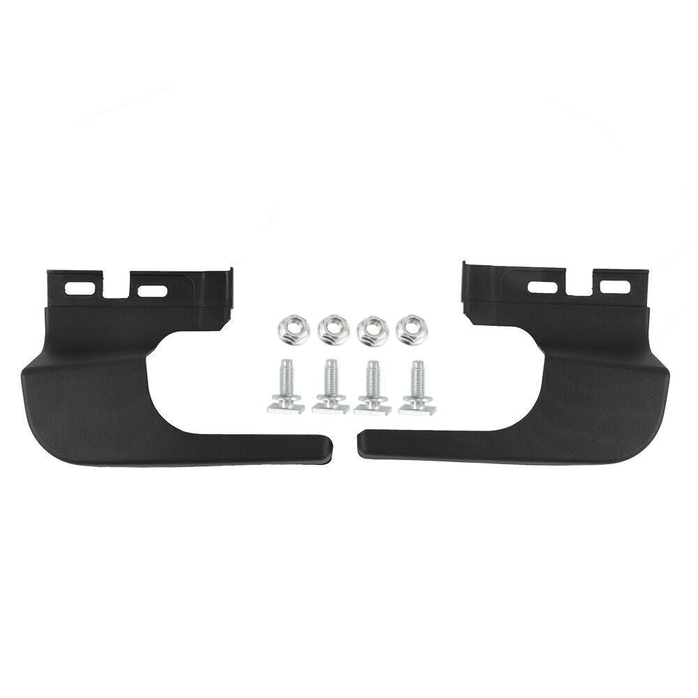 1 Pair Rear Bumper End Cap Step Pad For 17-22 Ford F250 F350 Super Duty