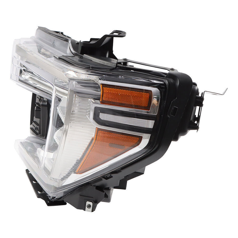 Right+Left Headlights For 2019-2021 GMC Sierra 1500  W/LED Signal Lamp