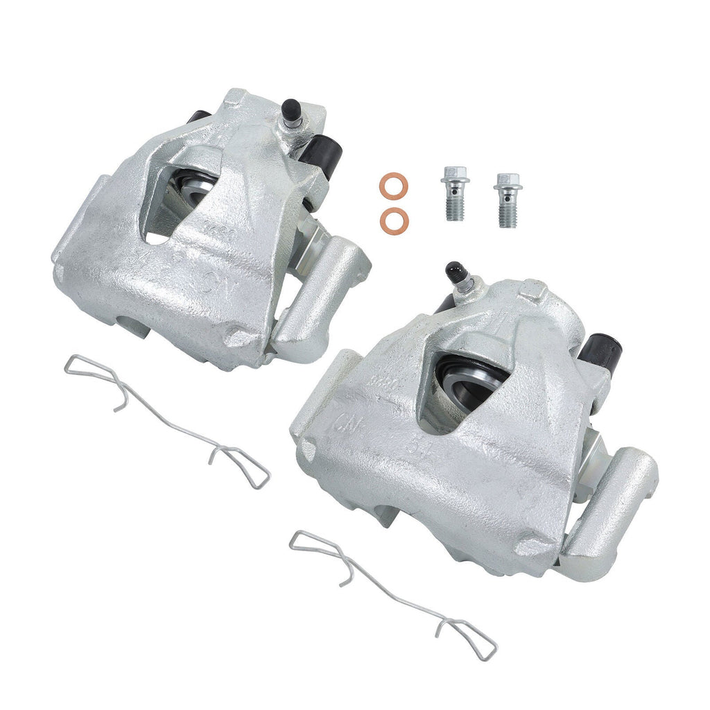 For Volkswagen Jetta 96-05 Golf Audi Front Disc Brake Caliper w/ Bracket