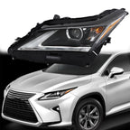 Left Headlight For 2016-2019 Lexus RX350 RX450h LED w/o AFS Projector