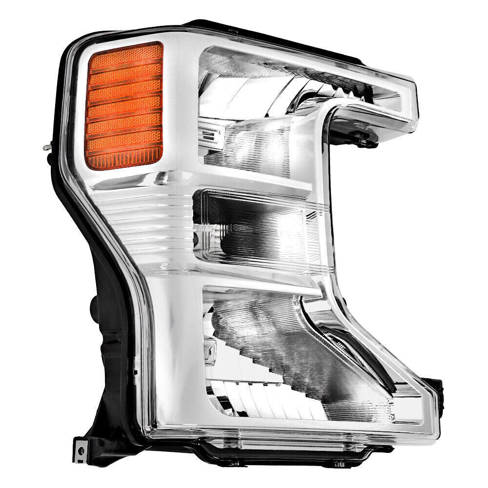 Right [Halogen] Headlights For 2020-2022 Ford F250 F350 SuperDuty Chrome