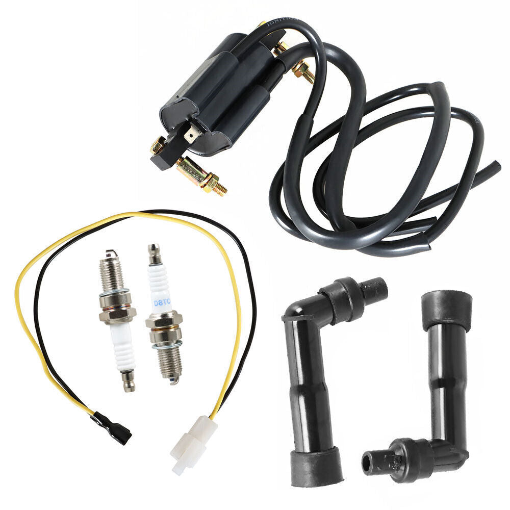 Ignition Coil Spark Plug For Honda Hawk CB400 CB450 Nighthawk CB450,CM400,CM450