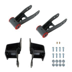 4" Lowering Parts Drop Shackles & Hangers for 1988-1998 Chevy GMC C1500