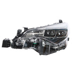 Left Headlight For 2017-2019 Toyota Corolla SE XSE XLE LED Black Housing