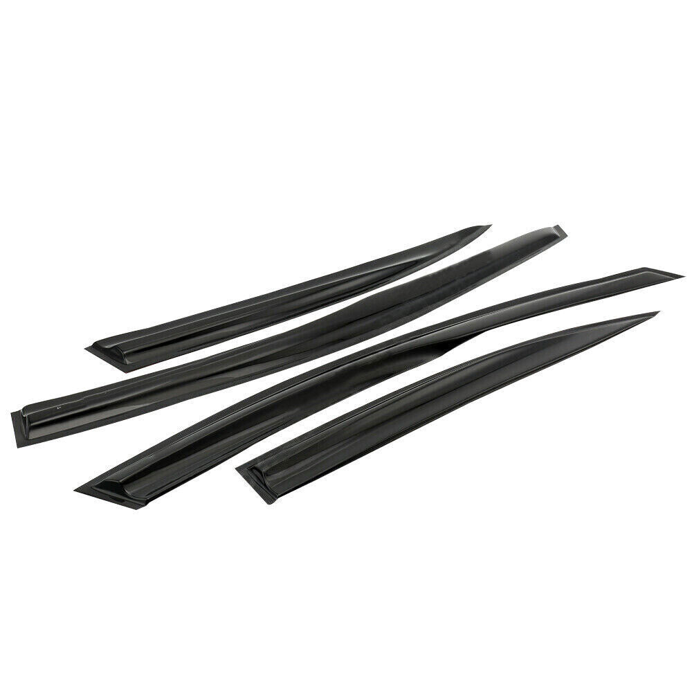 Window Vent Rain Guard Visor For 2006-2011 Honda Civic 4 Door Sedan 4PCS