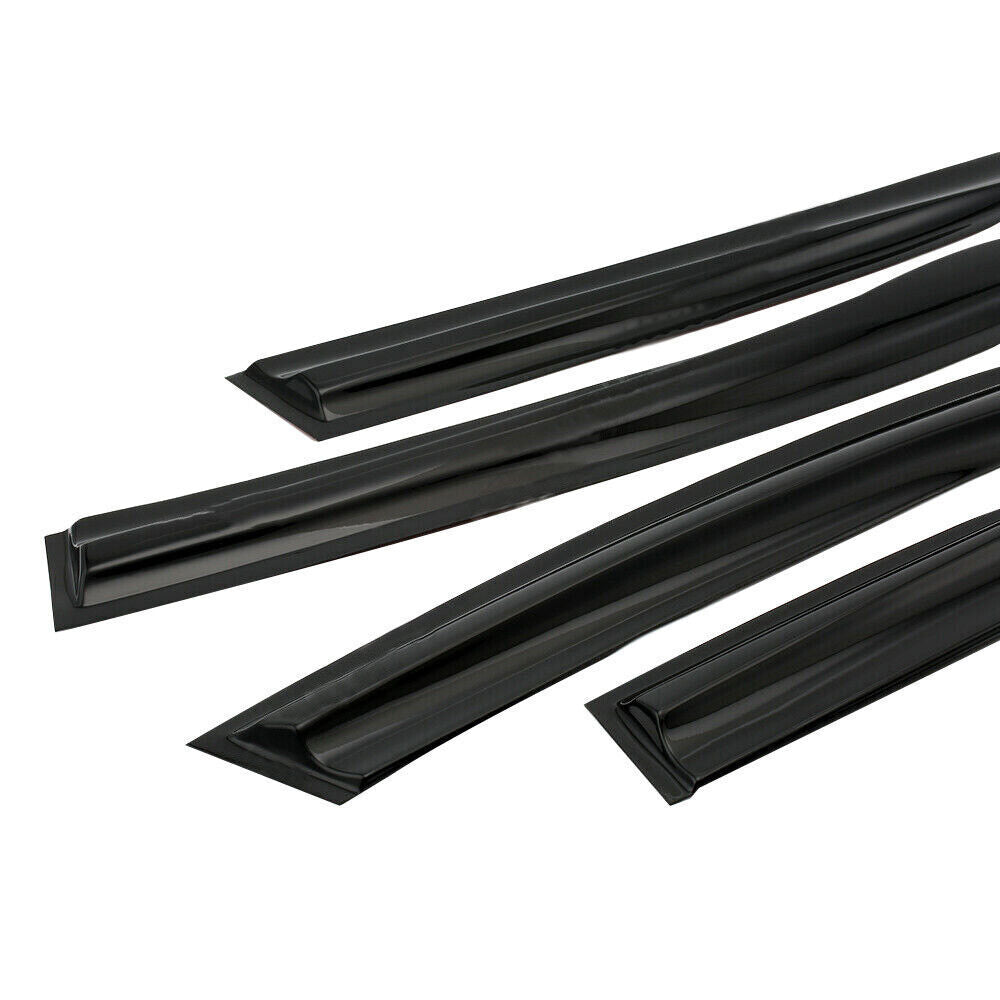 Window Vent Rain Guard Visor For 2006-2011 Honda Civic 4 Door Sedan 4PCS