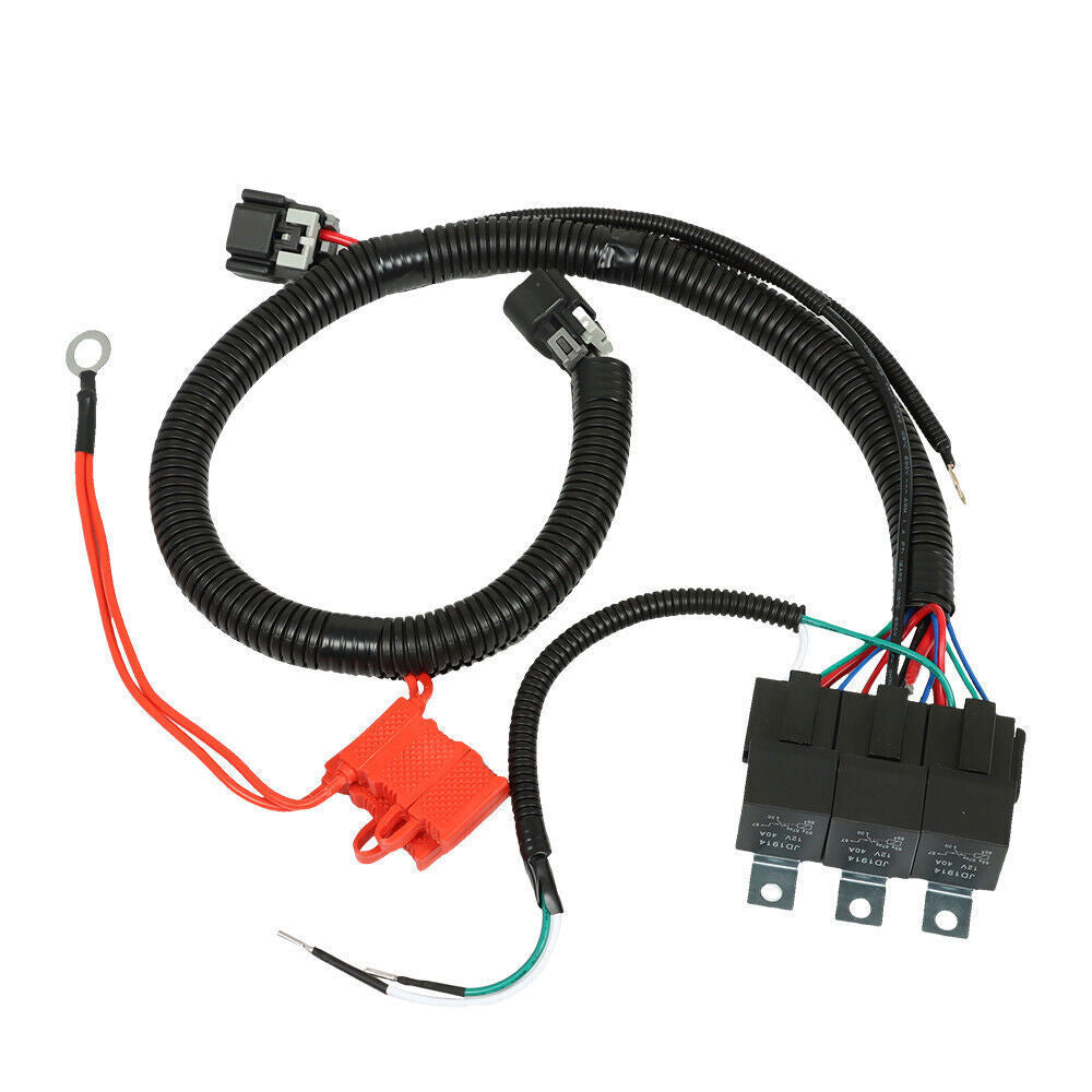 Dual Electric Fan Wire Harness For 1999–2006 ECU Control 7L5533A226T