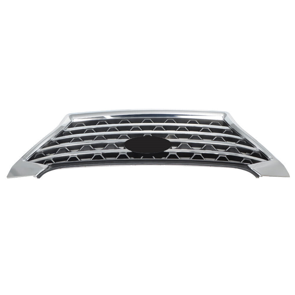 Upper Grille For 2019-2021 Hyundai Tucson 86350D3640 Chrome W/O Camera