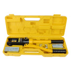 16Mt Hydraulic Wire Crimper Crimping Tool Battery Cable Lug Terminal W/11 Dies