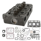 Complete Cylinder Head Assy & Full Gasket Kit For Kubota D750 D750B Engine