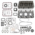 Complete Cylinder Head Assy & Full Gasket Kit For Kubota D750 D750B Engine