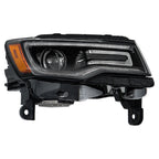Right Headlight For 2016 Jeep Grand Cherokee SRT HID Black 55112916AF