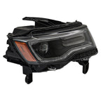 Right Headlight For 2016 Jeep Grand Cherokee SRT HID Black 55112916AF