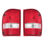 Left+Right Tail Lights For 2001-2011 Ford Ranger Red Rear Brake Lamps