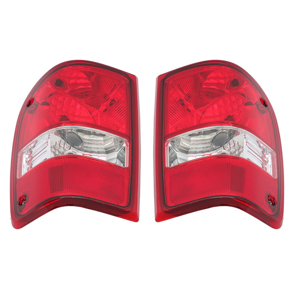 Left+Right Tail Lights For 2001-2011 Ford Ranger Red Rear Brake Lamps