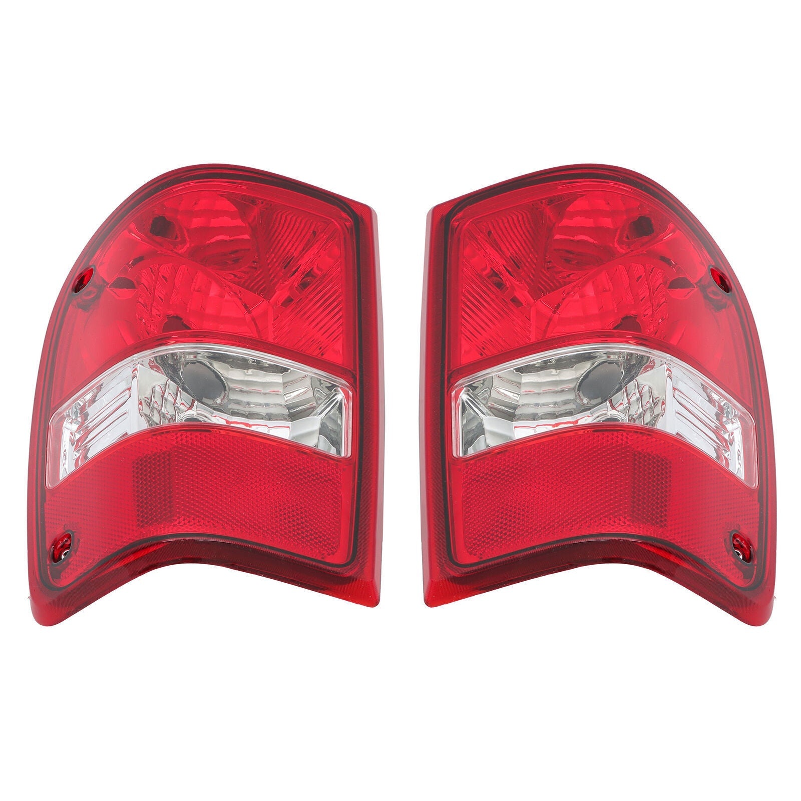 Left+Right Tail Lights For 2001-2011 Ford Ranger Red Rear Brake Lamps