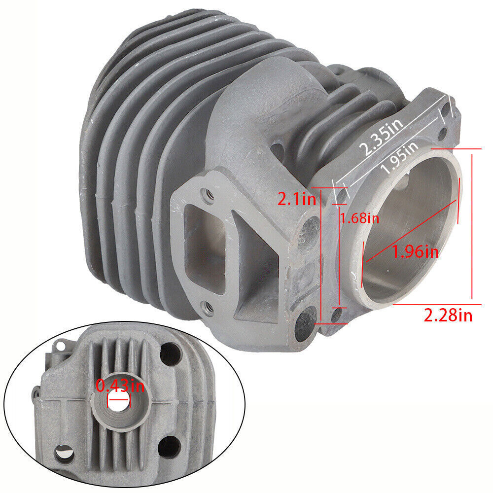 For Husqvarna Cylinder Piston 51mm Kit K750 K760 Partner Cutoff Concrete Saw