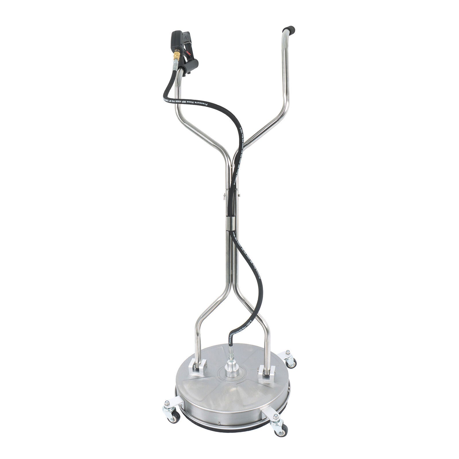 Pressure Washer Surface Cleaner with 4 Wheels 6000PSI 18Inch Stainless Steel
