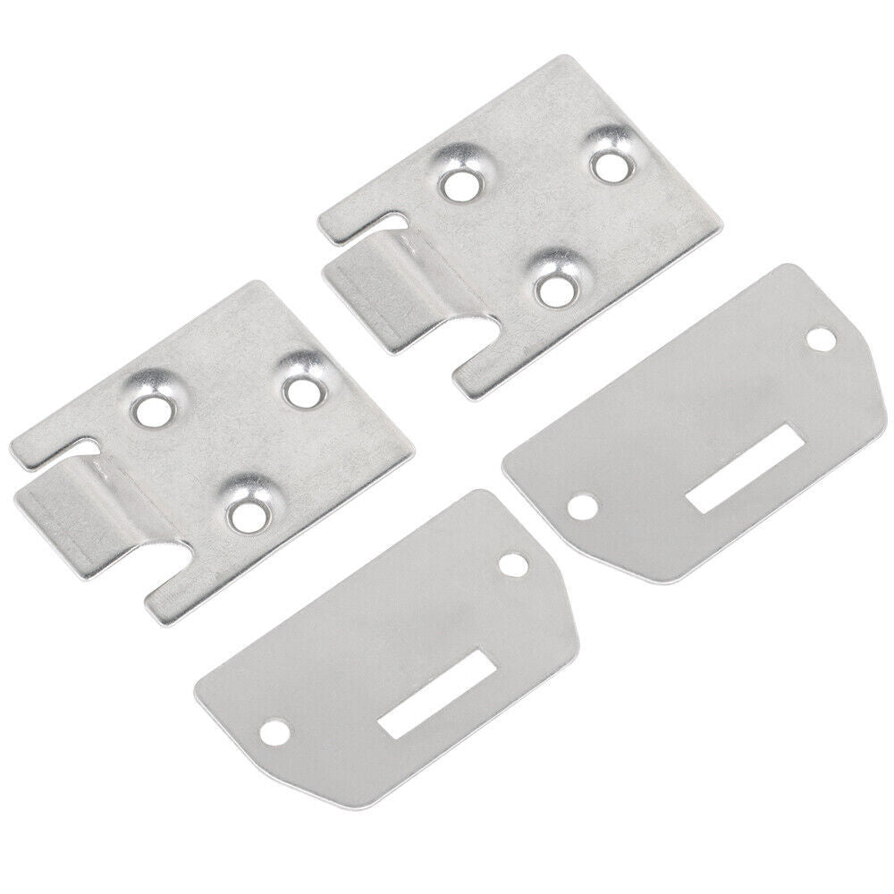 For EZGO TXT/Medalist Set of 2 Seat Bottom Hinge and Plate 1995 Up Golf Cart