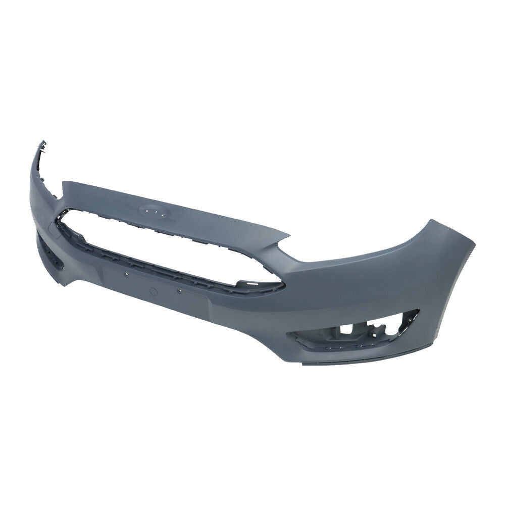Front Bumper Cover For 2015-2018 Ford Focus Primed With Tow Hook Hole