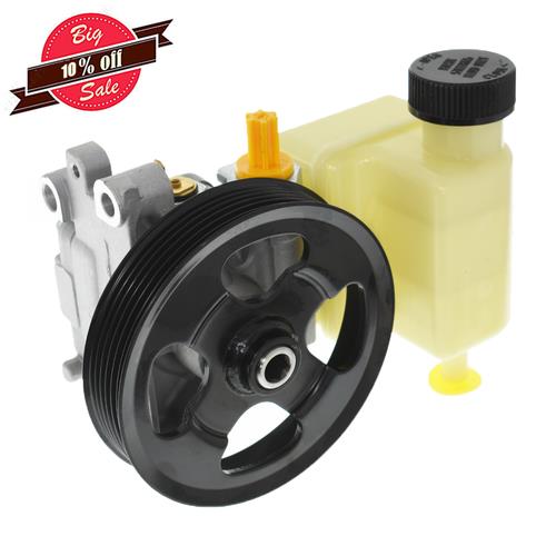 Power Steering Pump w/ Pulley w/ Reservoir For 2003-2007 Mazda 6